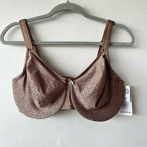 Chantelle Womens Elegant Brown Floral Bra